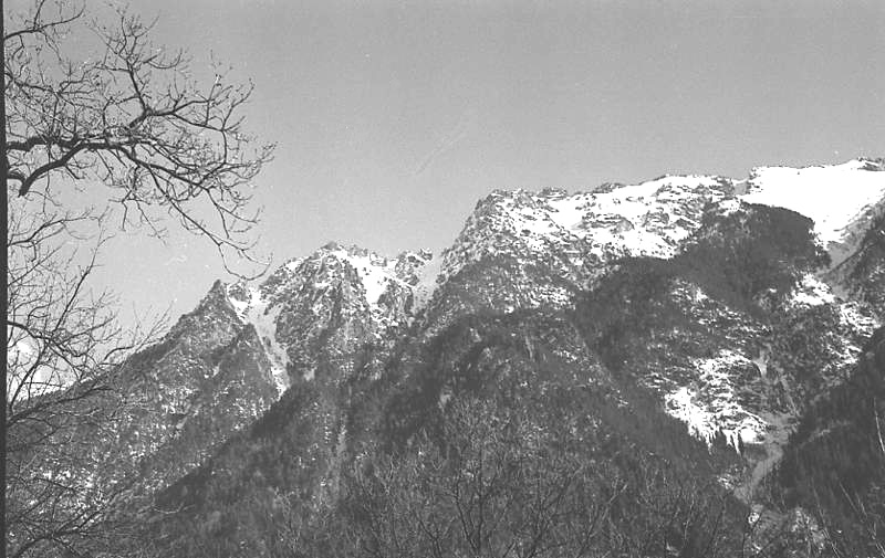 Гора Кёльбаши (2844 м) в отрогах ГКХ